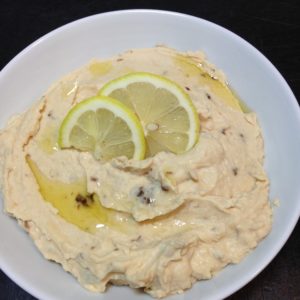 Hummus made from great white beans - craftifymylove.com