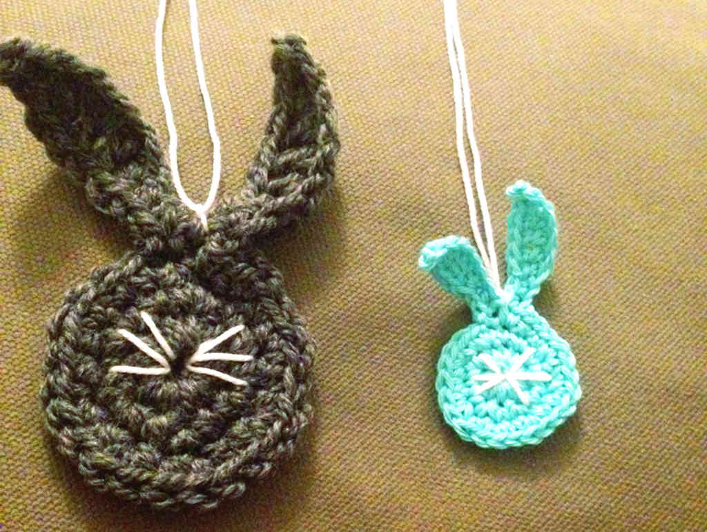 Bunnies DIY Mixed Media Easter Cards Crocheting And Paper by Craftify My Love