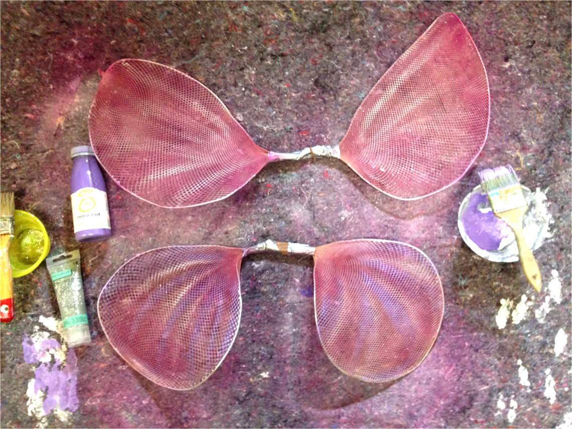 diy mini fairy wings