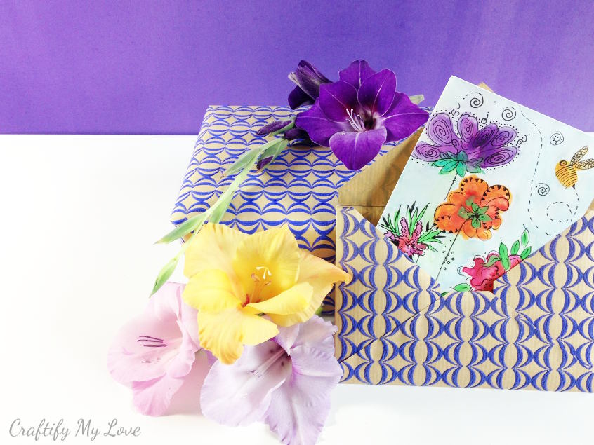 Super Easy!! Flower Making Ideas with Card