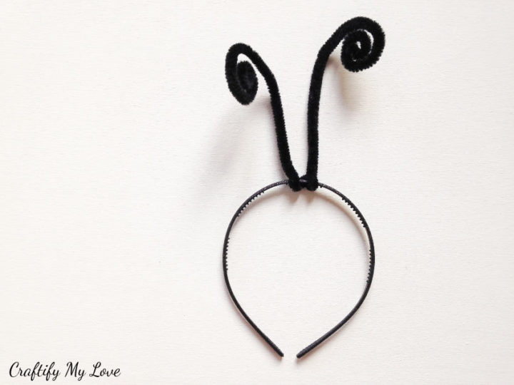 DIY Butterfly Antennae Headband Craftify My Love