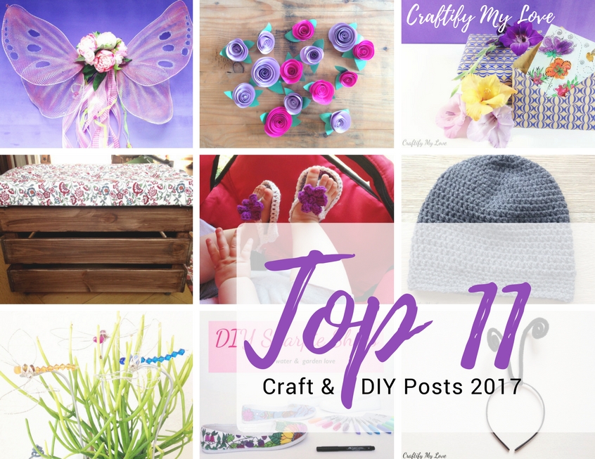 2017 top craft and diy posts. Easy projects for your home and heart. Click to start crafting... | | #topposts2017 #topposts #top10 #topcraftprojects #bestof2017 #papercrafts #crocheting #IKEAhacks #sharpieart #homedecor
