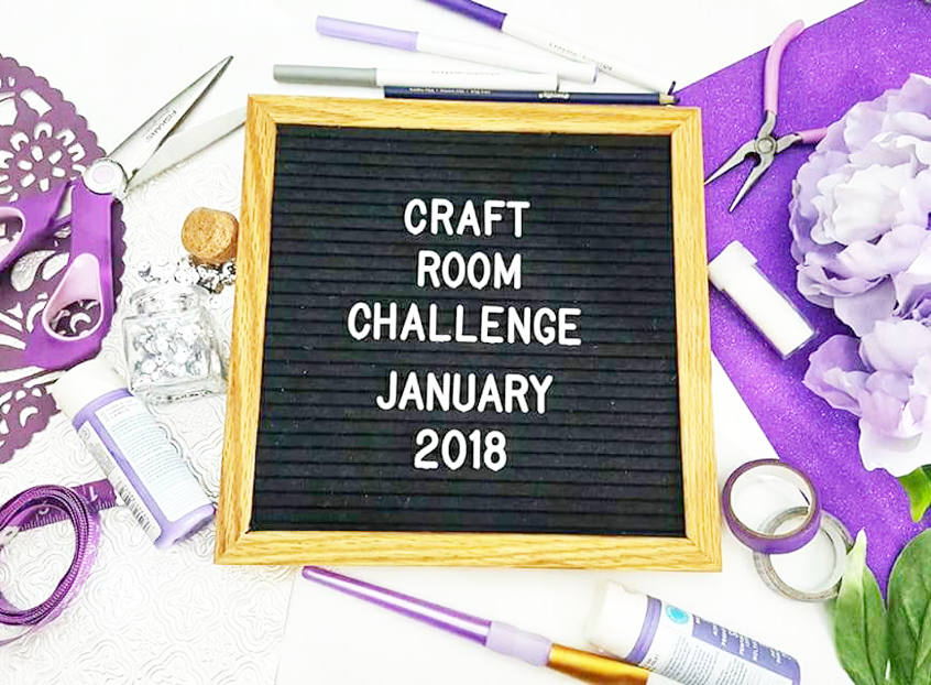 Craft Room Challenge January 2018