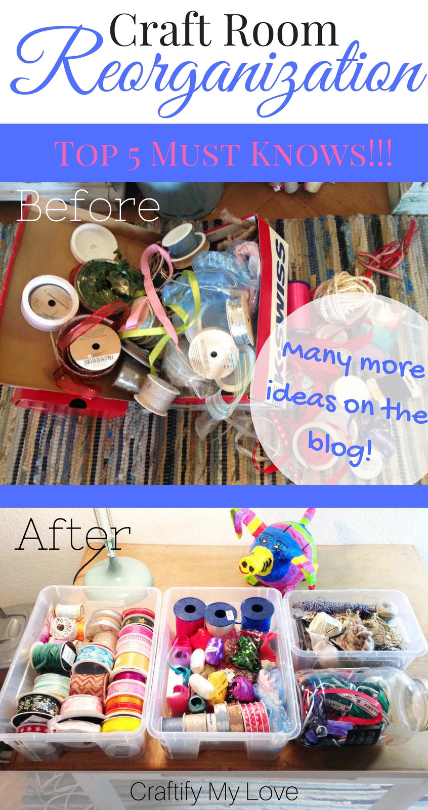 Top 5 Craft Room Organization Tips You Need To Know Craftify My Love