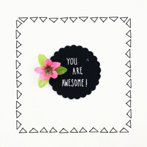 free printable you are awesome by Craftify My Love