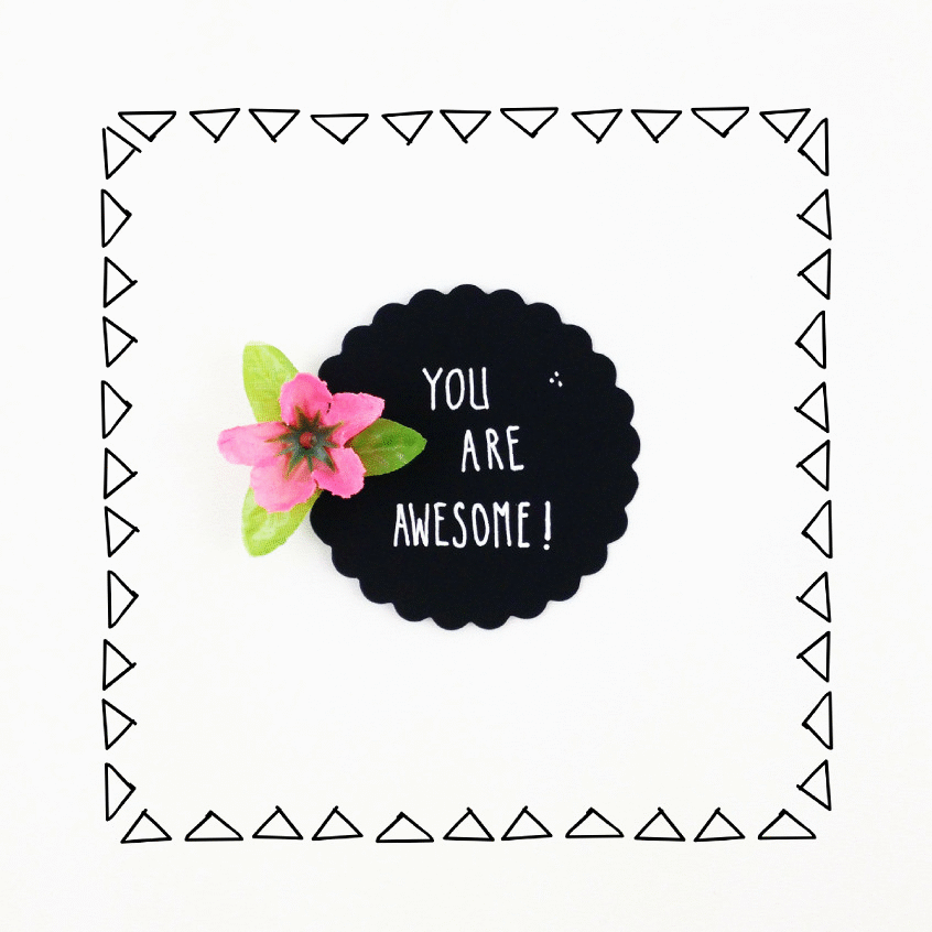 free printable you are awesome by Craftify My Love