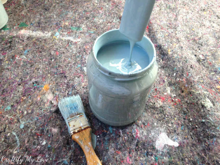 How To Make Homemade Chalk Paint With Plaster Of Paris Craftify My Love