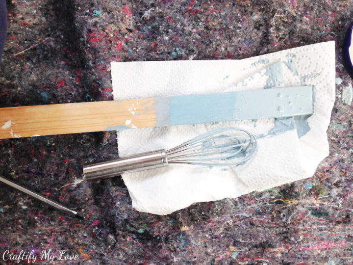 How To Make Homemade Chalk Paint With Plaster Of Paris Craftify My Love