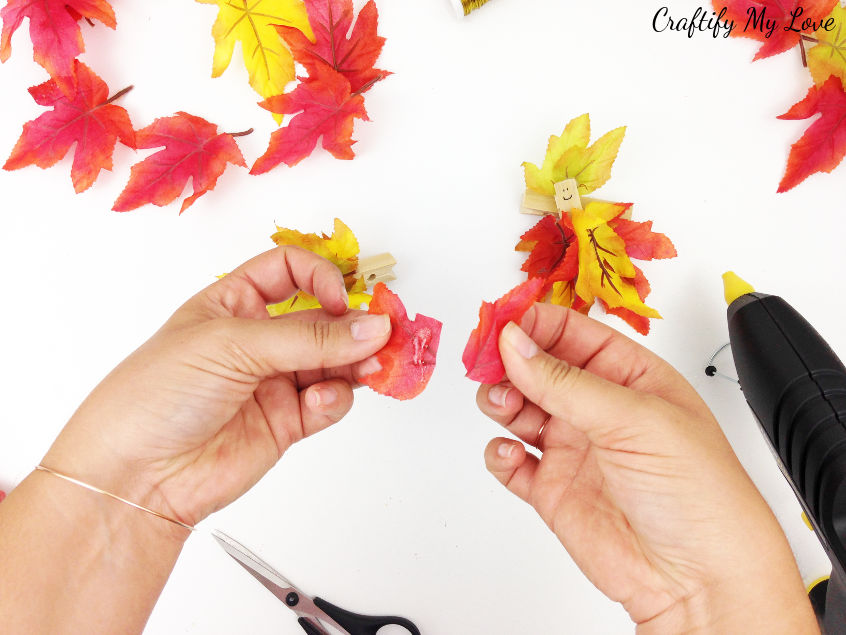 designing the hat or hair for your kids craft fall fairy project