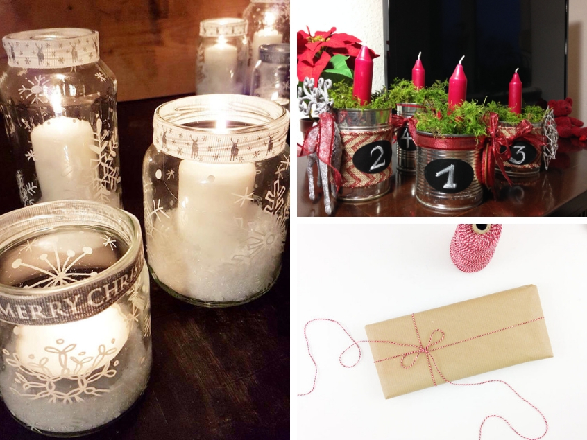 Upcycling and Recycling Christmas DIY Inspiration